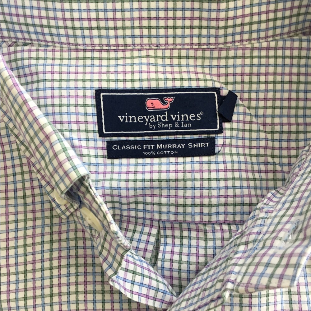 Vineyard Vines Classic Fit Murray Men’s Shirts  Large. $40 - Picture 10 of 12